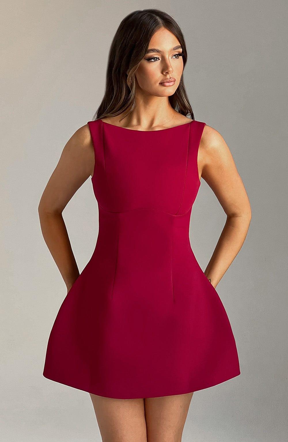 Alana_Mini_Dress_Wine_Giogiodresses