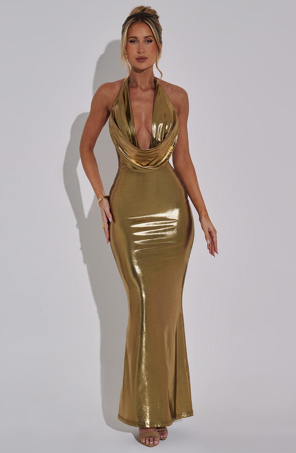 Chrishelle_Maxi_Dress_Gold_Giogiodresses