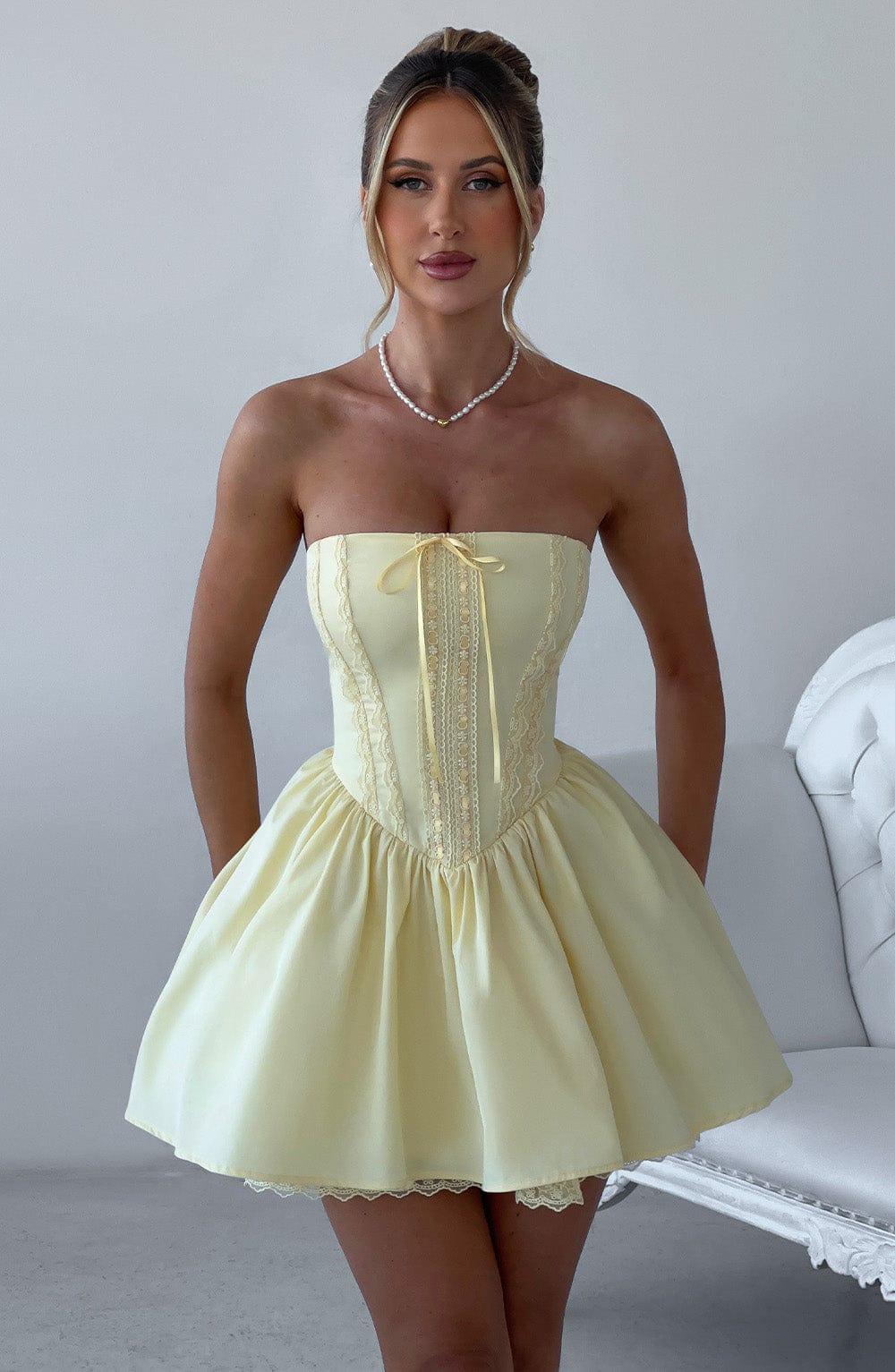 Evie_Mini_Dress_Lemon_Giogiodresses