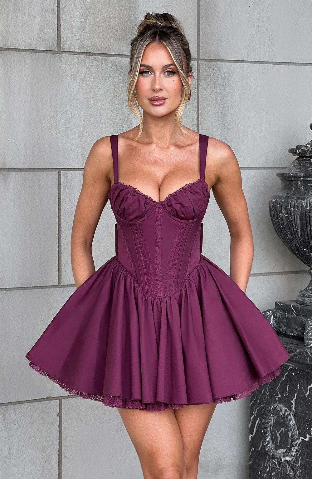 Josie_Mini_Dress_Cherry_Lacquer_Giogiodresses