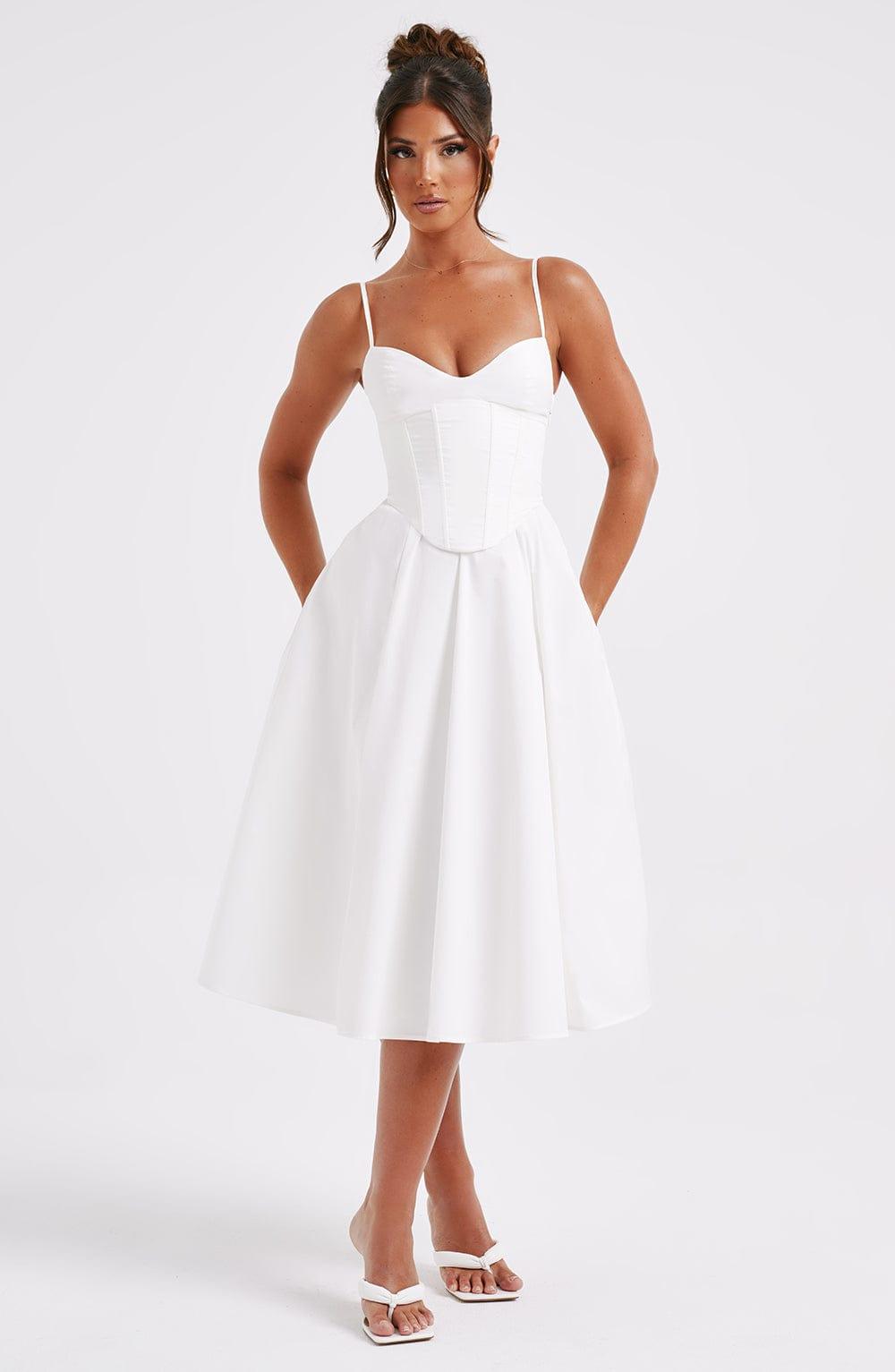 Mariella_Midi_Dress_Ivory_Giogiodresses