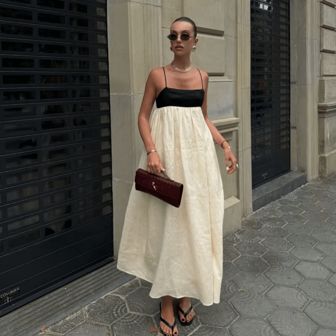 Maxi_Dress_with_Sling_Cutout_Gogiodresses