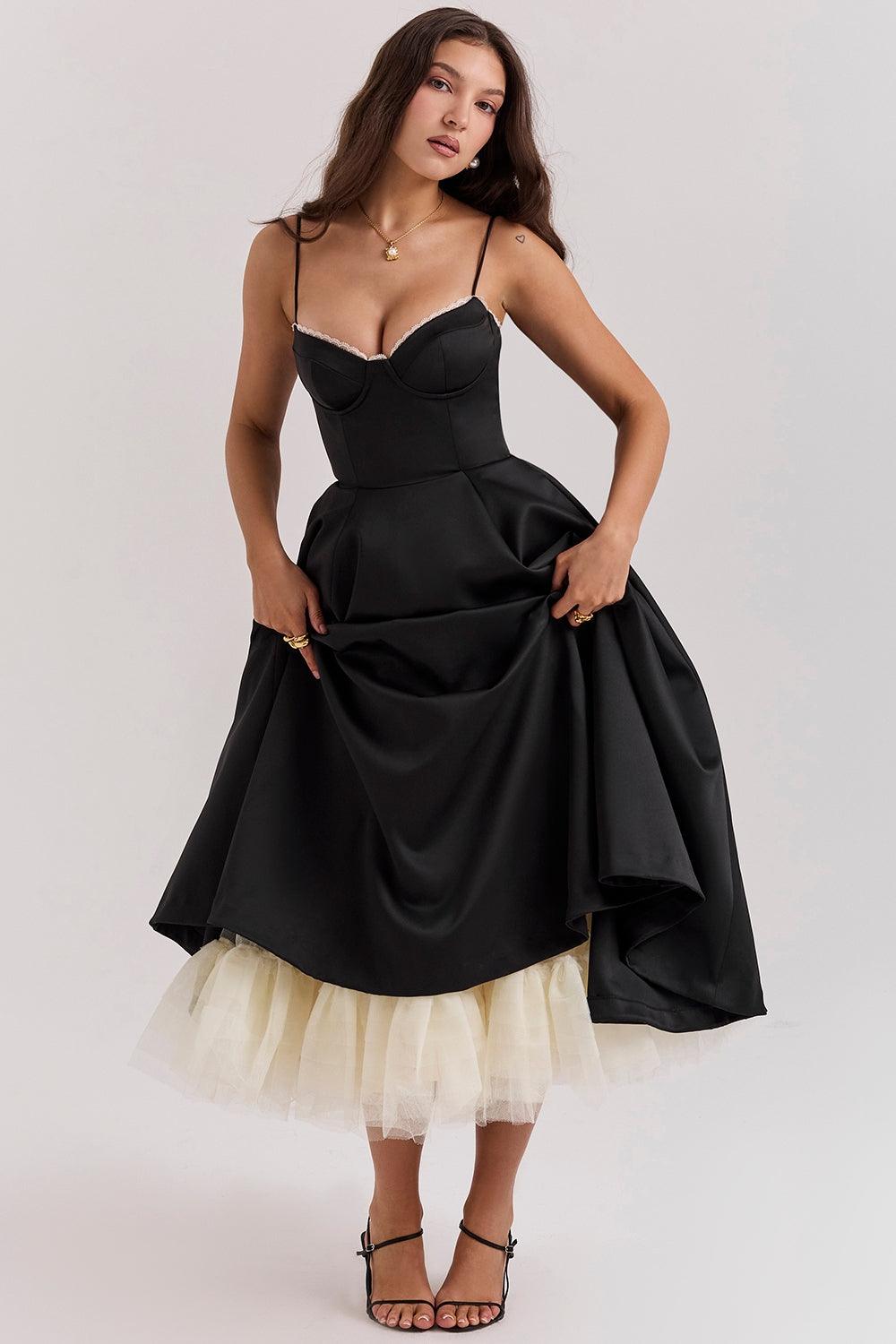 Cindi Tulle Midi Dress